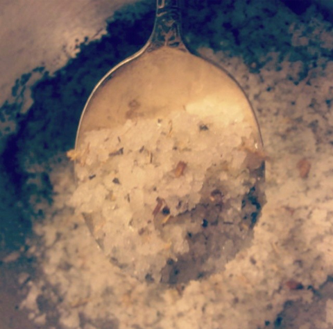 Salty Coconut Twist Body Scrub